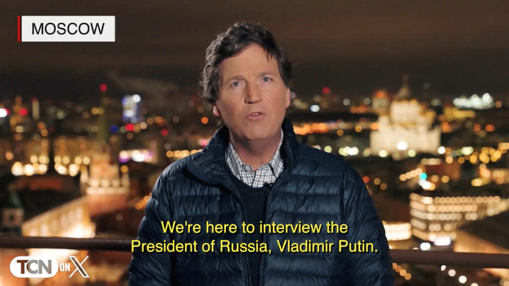 TUCKER CARLSON NETWORK |
Credit: Tucker Carlson